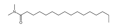 N,N-二甲基十六烷酰胺 结构式