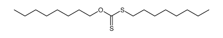 Carbonodithioic acid, O,S-dioctyl ester 结构式