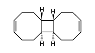 Cyclobuta[1,2:3,4]dicyclooctene, 1,2,5,6,6a,6b,7,8,11,12,12a,12b-dodec ahydro-, (6aalpha,6balpha,12abeta,12bbeta)- 结构式
