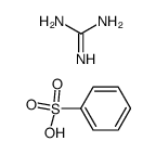胍苯磺酸盐(1:1) 结构式