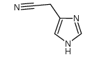 4(5)-腈甲基咪唑 结构式