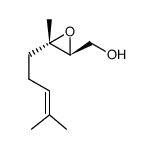 (2S,3S)-Epoxygeraniol 结构式