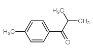 2-甲基-1-(对甲苯基)丙烷-1-酮 结构式