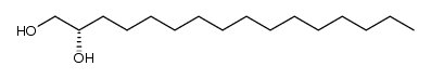 (S)-1,2-十六烷二醇 结构式