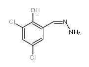 3,5-二氯-2-羟基苯甲醛肼酮 结构式