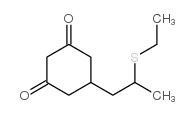 5-[2-(乙硫基)丙基]-1,3-环己二酮 结构式