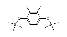 Benzene, 2,3-dimethyl-1,4-bis[(trimethylsilyl)oxy]- 结构式