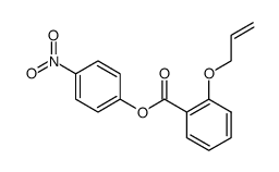 2-(烯丙氧基)苯甲酸-4-硝基苯酯 结构式