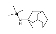 N-(三甲基硅基)-1-金刚烷胺 结构式
