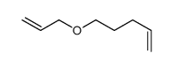 5-烯丙氧基-1-戊烯 结构式