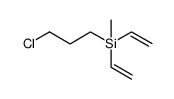 Silane, (3-chloropropyl)diethenylmethyl- 结构式