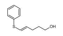 4-Penten-1-ol, 5-(phenylthio)-, (E)- 结构式
