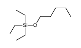 Triethylpentoxysilane 结构式