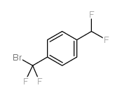 4-溴二氟甲基-1-二氟甲苯 结构式
