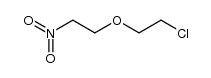 1-(2-氯乙氧基)-2-硝基乙烷 结构式