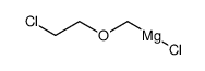 Magnesium, chloro[(2-chloroethoxy)methyl]- 结构式