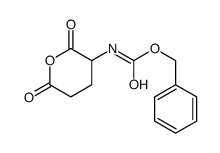 N-苄氧羰基-L-谷氨酸酐 结构式