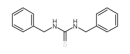 N,N'-二苄基硫脲 结构式