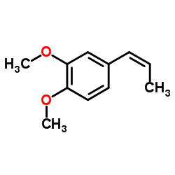 顺式-甲基异丁香油酚 结构式