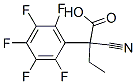 2-氰基-2-(全氟苯基)乙酸乙酯 结构式