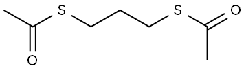 硫代乙酸 S,S'-1,3-丙二酯 结构式