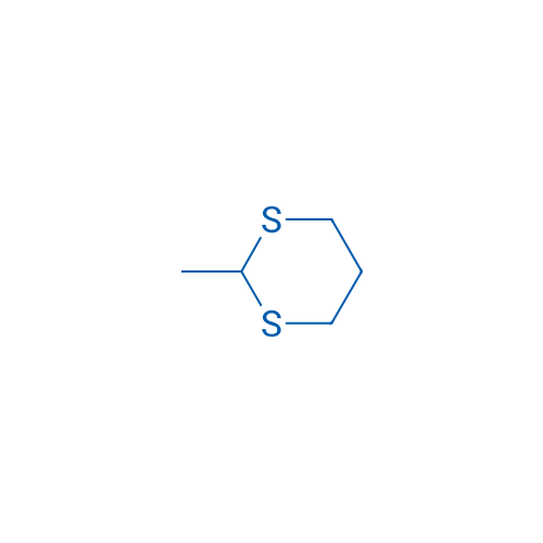 2-甲基-1,3-二噻烷 结构式