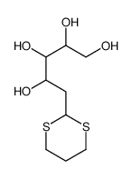 2-脱氧-D-阿拉伯己糖丙二硫缩醛 结构式
