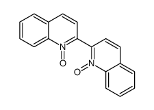 2,2'-联喹啉-1,1'-二氧化物 结构式