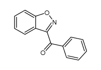 1,2-苯并异恶唑-3-基苯基甲酮 结构式