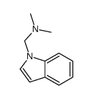 N,N-二甲基-1H-吲哚-1-甲胺 结构式
