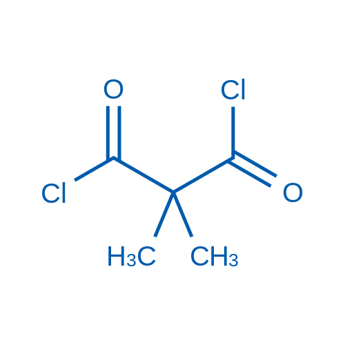 二甲基丙二酰二氯 结构式