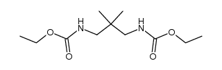 ethyl N-[3-(ethoxycarbonylamino)-2,2-dimethylpropyl]carbamate 结构式