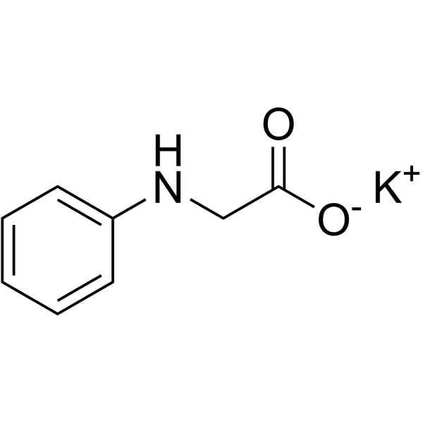 苯胺基乙酸钾 结构式