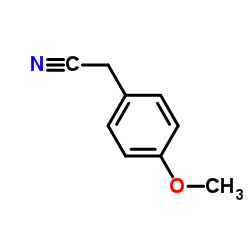 对甲氧基苯乙腈 结构式