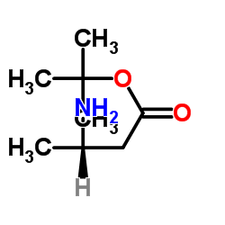 (3S)-3-氨基丁酸叔丁酯 结构式