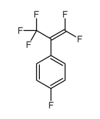 1-[2,2-二氟-1-(三氟甲基)乙烯基]-4-氟苯 结构式