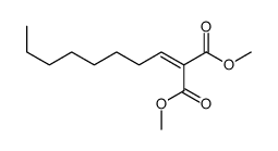 Propanedioic acid, 2-octylidene-, 1,3-dimethyl ester 结构式