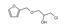 2-Propanol, 1-chloro-3-(2-furanylmethoxy)- 结构式