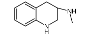 (R)-N-甲基-1,2,3,4-四氢喹啉-3-胺 结构式