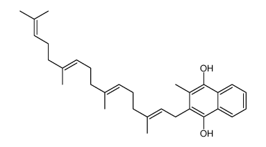 甲萘氢醌-4 结构式