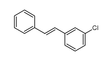 3-氯芪 结构式