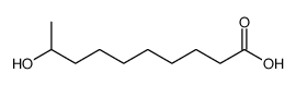 9-羟基癸酸 结构式