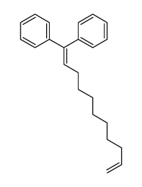 Benzene, 1,1'-(1,10-undecadienylidene)bis- 结构式