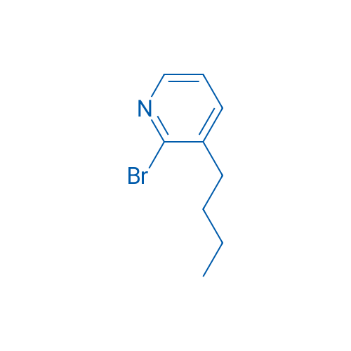 2-溴-3-丁基吡啶 结构式