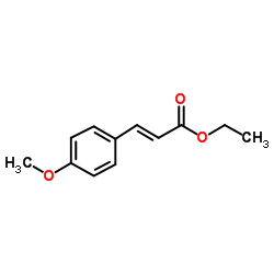 对甲氧基肉桂酸甲酯 结构式