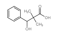 3-羟基-2,2-二甲基-3-苯基丙酸 结构式