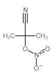 1-氰基-1-甲基硝酸乙酯 结构式