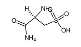 2,3-二氨基-3-氧代-1-丙磺酸 结构式