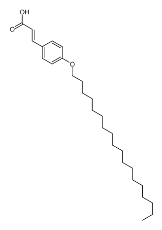 (2E)-3-[4-(十八烷氧基)苯基]-2-丙烯酸 结构式