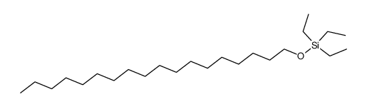 Silane, triethyl(octadecyloxy)- 结构式